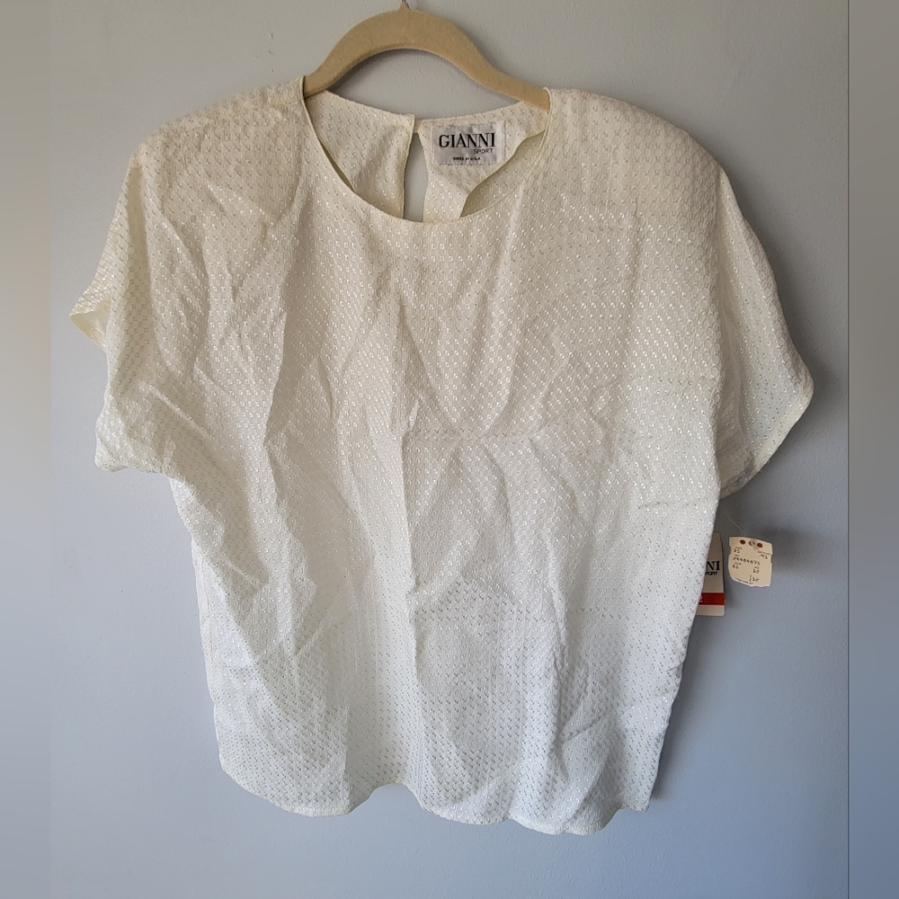 Gianni Sport Vintage NWT blouse 12